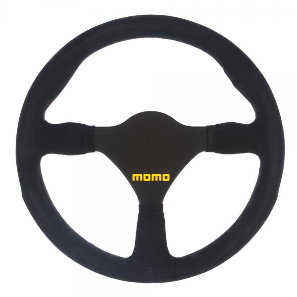 MOMO MOD.26 Steering Wheel - Black Suede